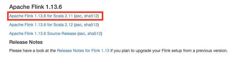 Apache Flink Download