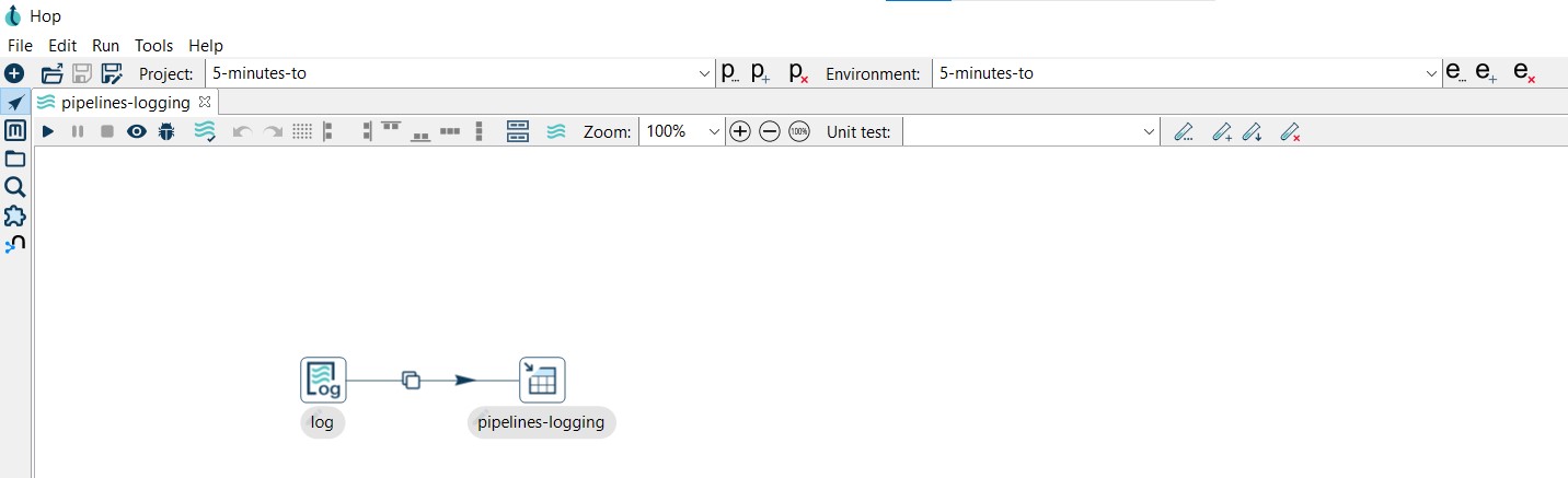 workflow logging table output