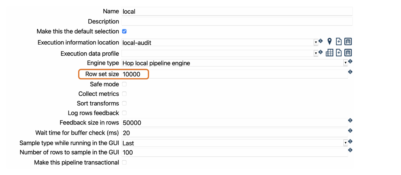 Deadlocks in pipelines using Stream lookup - adjust rowset size