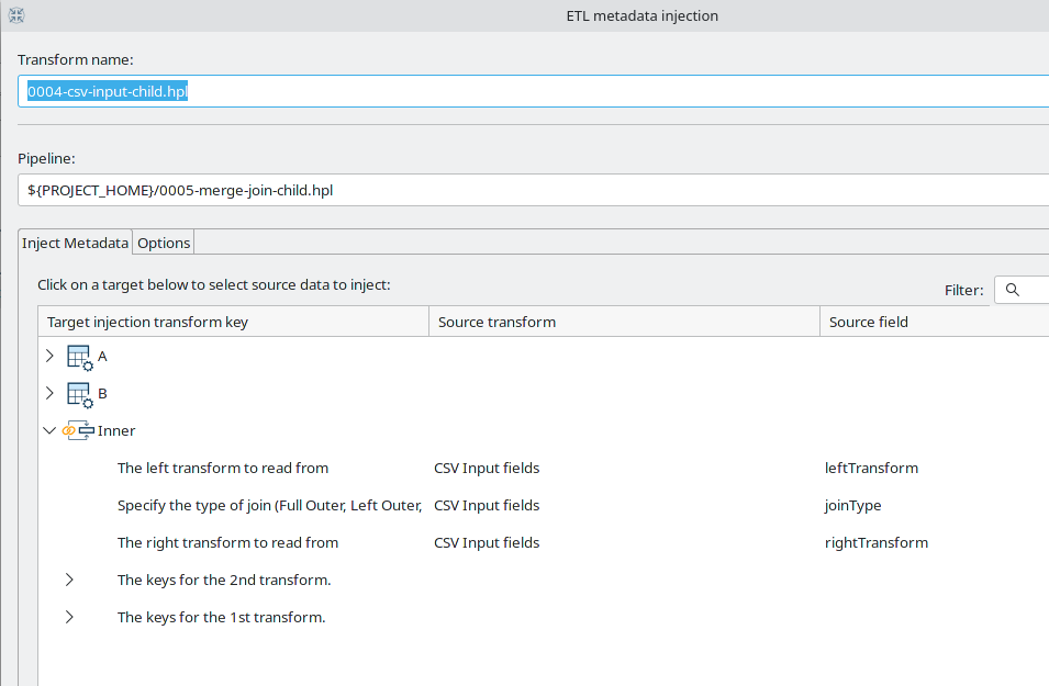 Metadata Injection improvements