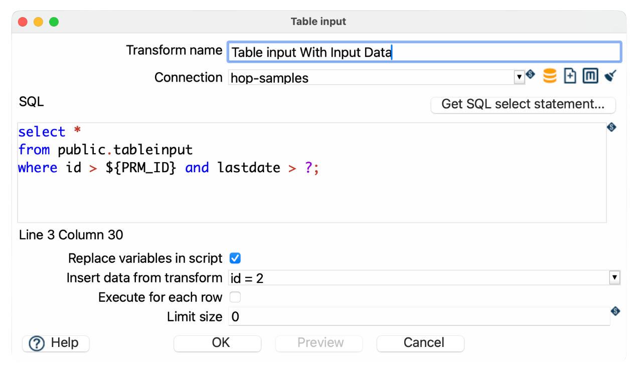Using Both Variables and Prepared Statements
